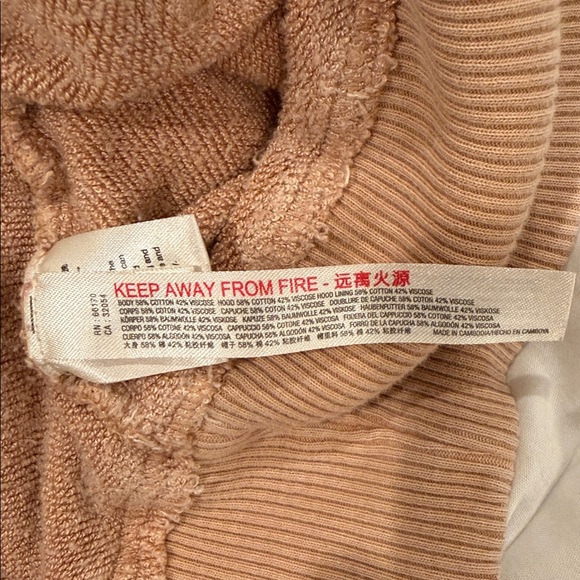 Free People All Your Love Solid Hoodie
Patchwork Slouchy Saddle Tan Size XS - Picture 11 of 12